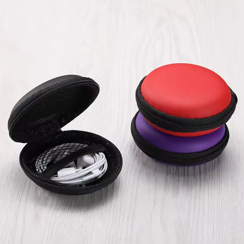 Round digital organizer zipper pouch 6