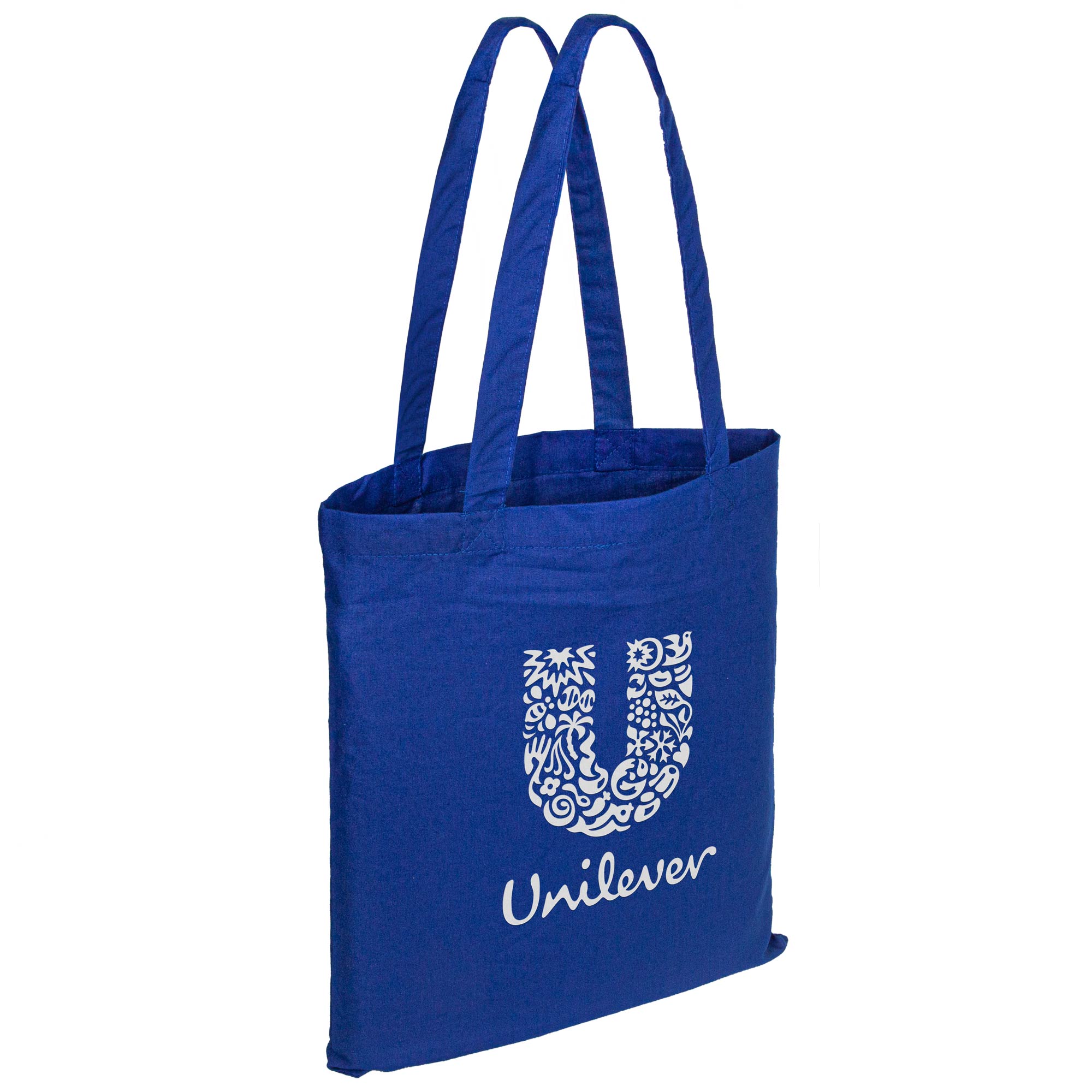 15"x16" Calico Cotton Tote Bag - 140GSM 2
