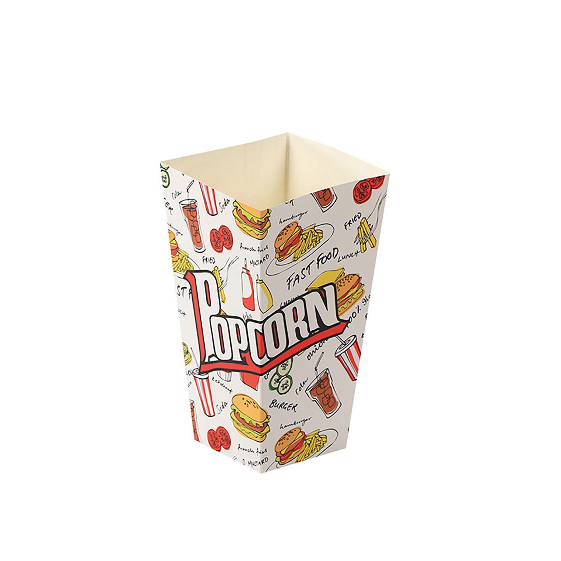 Popcorn Box Cardboard Popcorn Container For Party 2