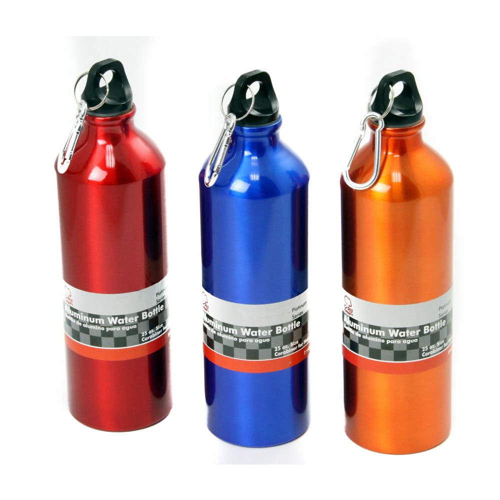 Aluminum Water Bottles - 25 oz, custom water bottle with logo imprint 2