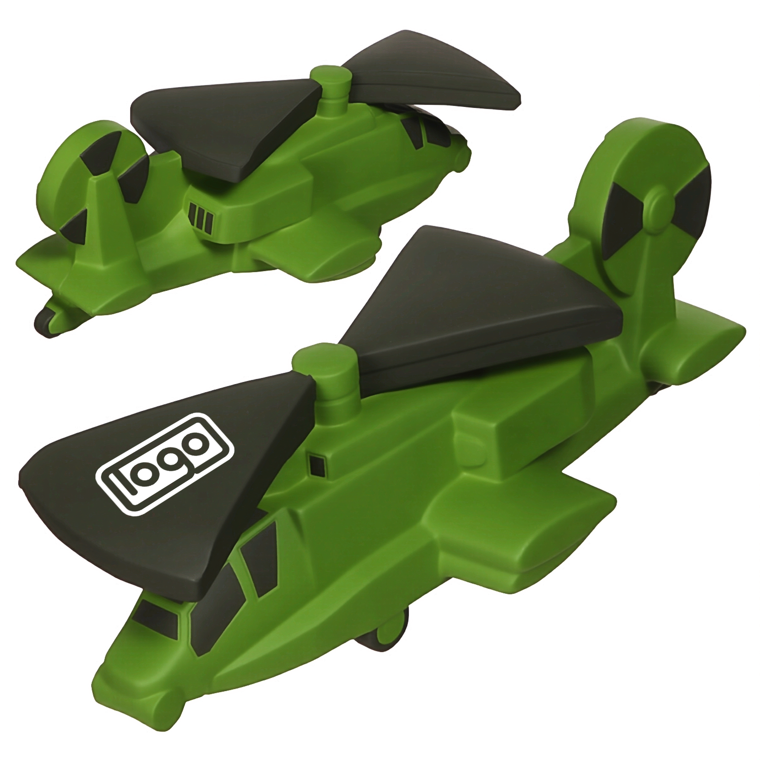PU Foam Military Helicopter Stress Reliever Toys