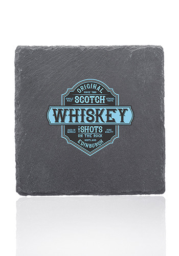 Sohag Square Slate Coasters