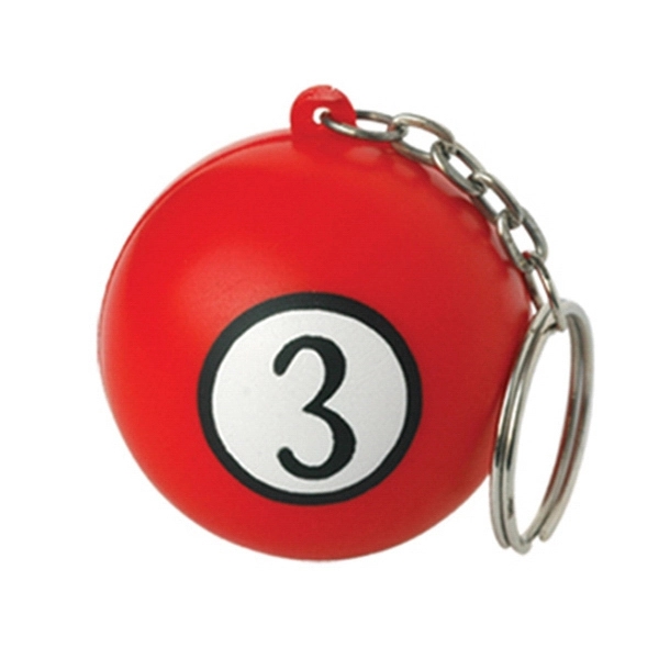 PU Stress Ball with keychain 1