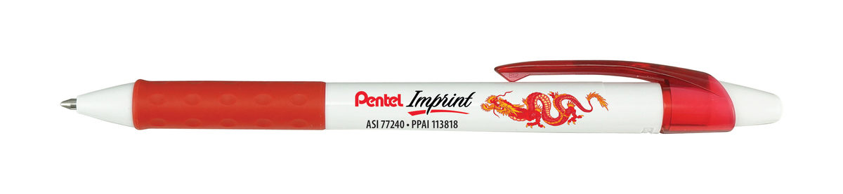 R.S.V.P.® RT White Barrel Retractable Ballpoint Pen