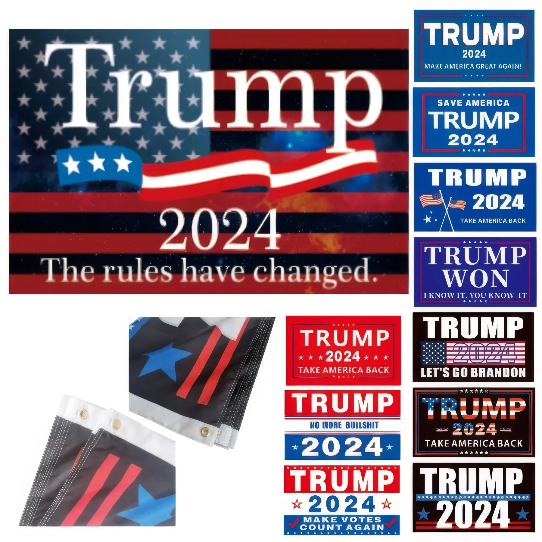 Presidential Election Support Flag 2