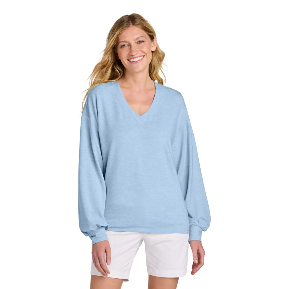 TravisMathew Women's Long Weekend V-Neck 3