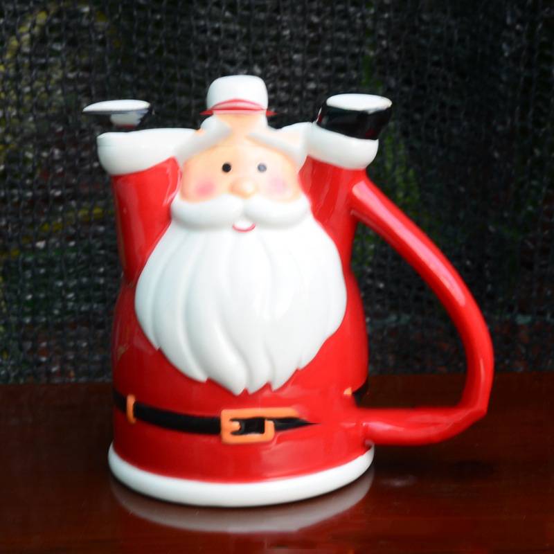 Christmas Santa Ceramic Coffee Cup Mug 6