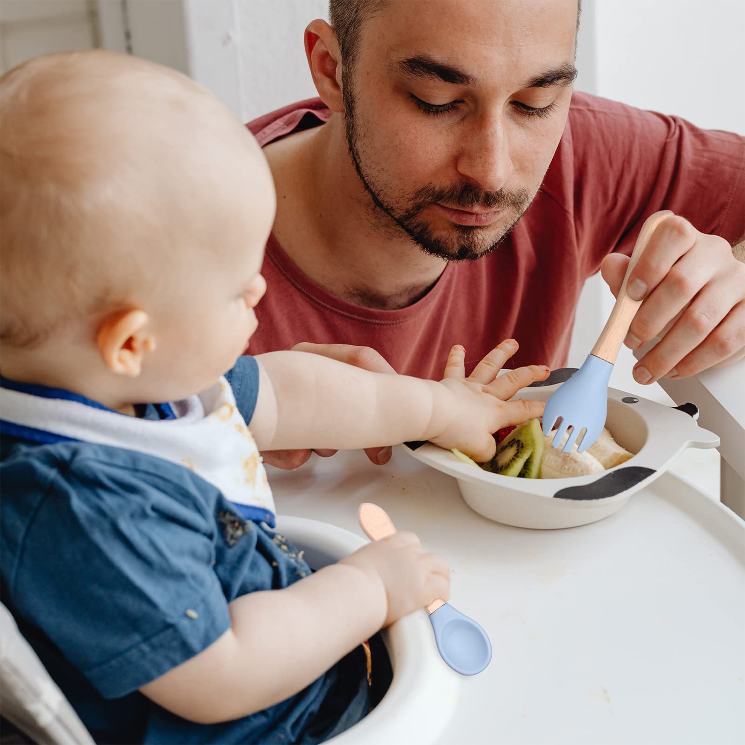 Silicone Baby Utensils Set 5