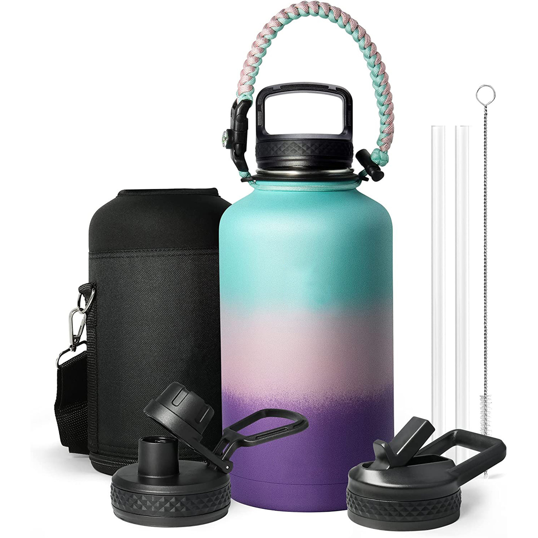 64oz Insulated Water Bottle, custom water bottle with logo imprint 6