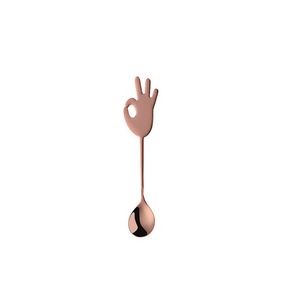 Stainless Steel Creative Spoon OK Gesture Design 21