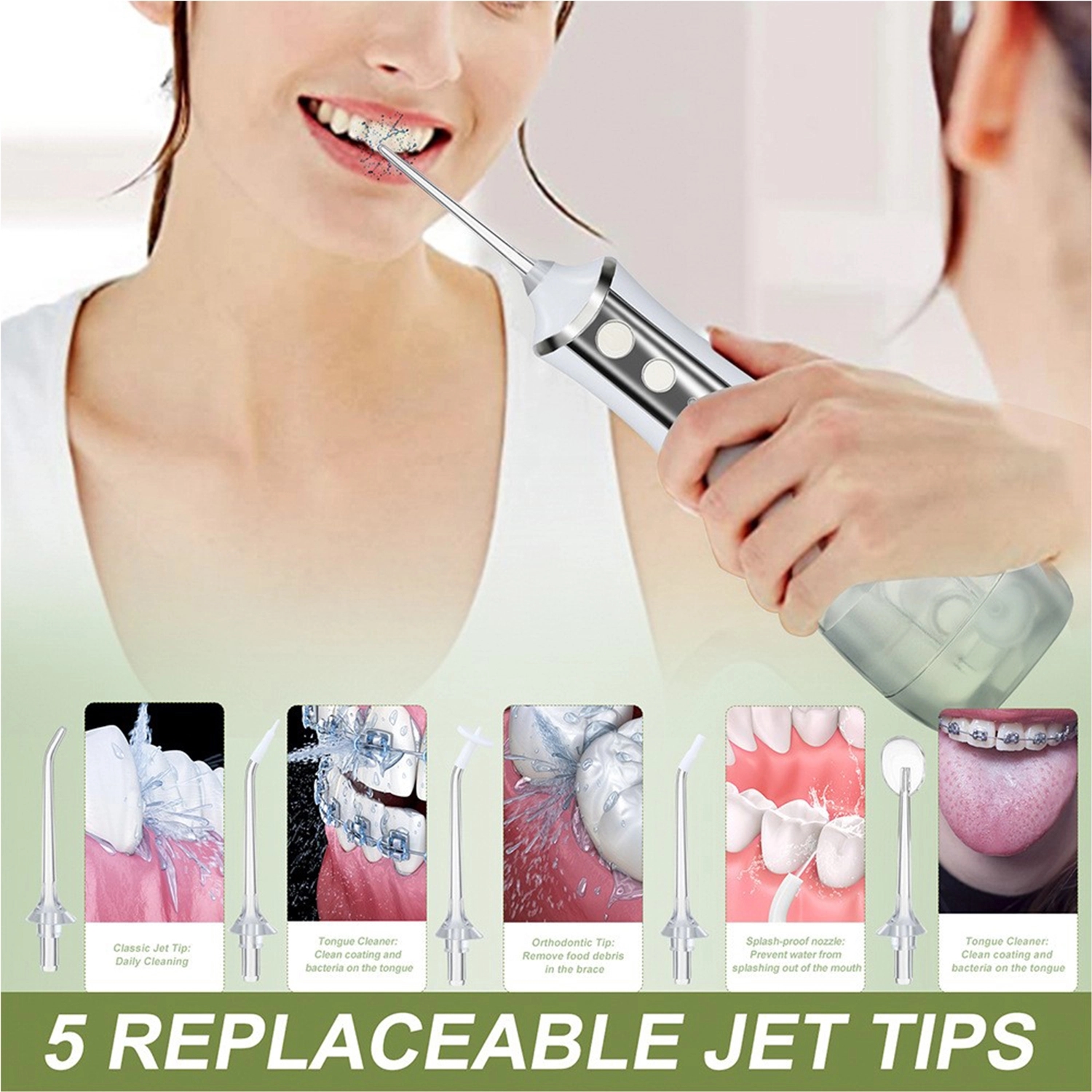 3 Modes Dental Oral Irrigator 7