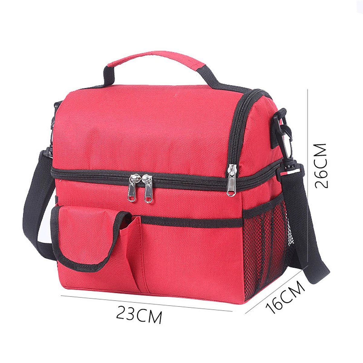 Double-Layer Reusable Insulation Handbag 4