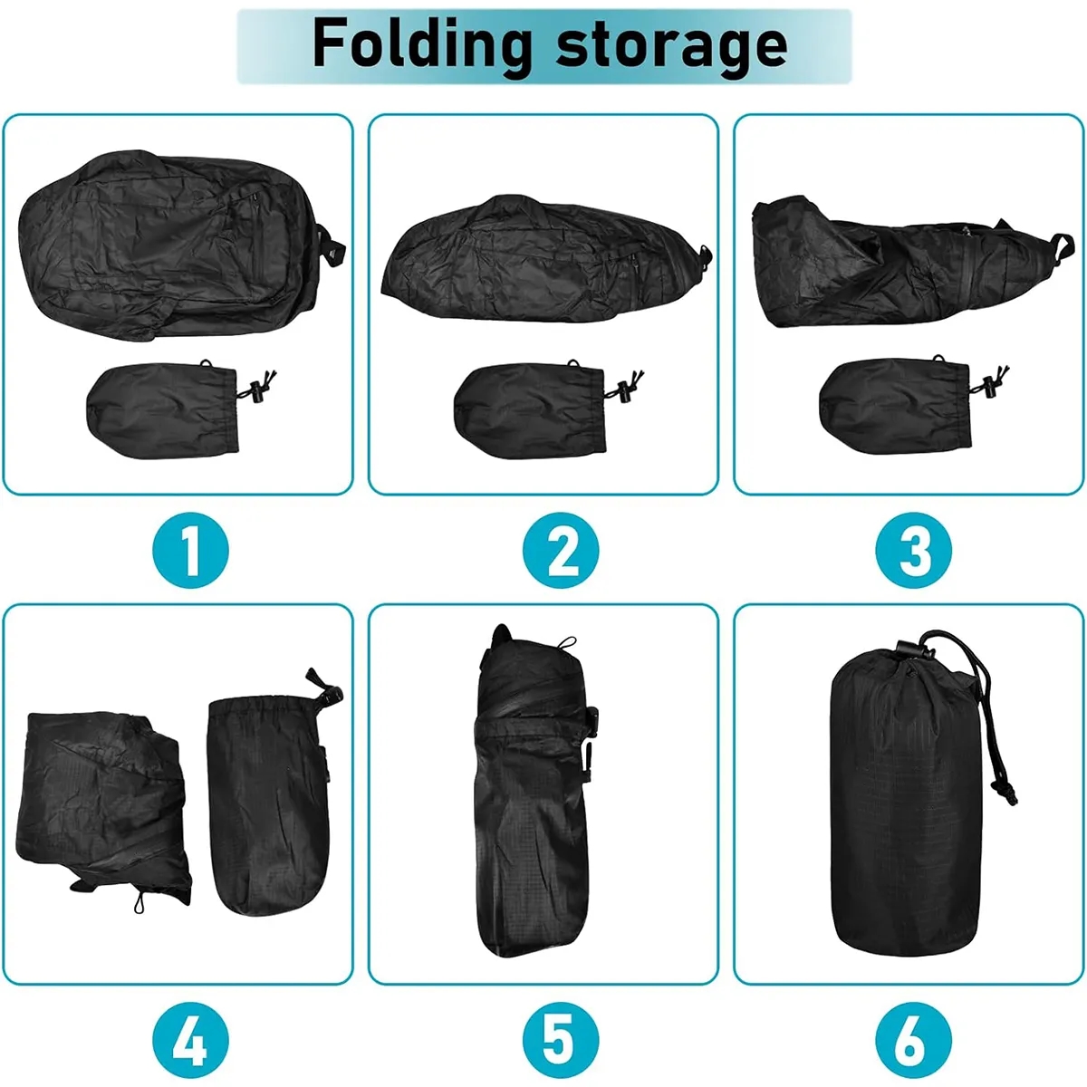 20L Lightweight Foldable Waterproof Sport Backpack 4