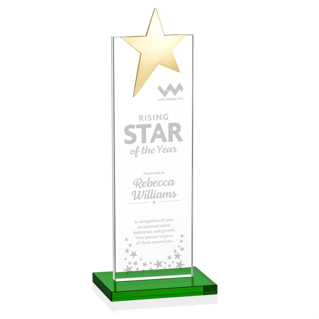 Bryanston Gold Star Award - Green 8