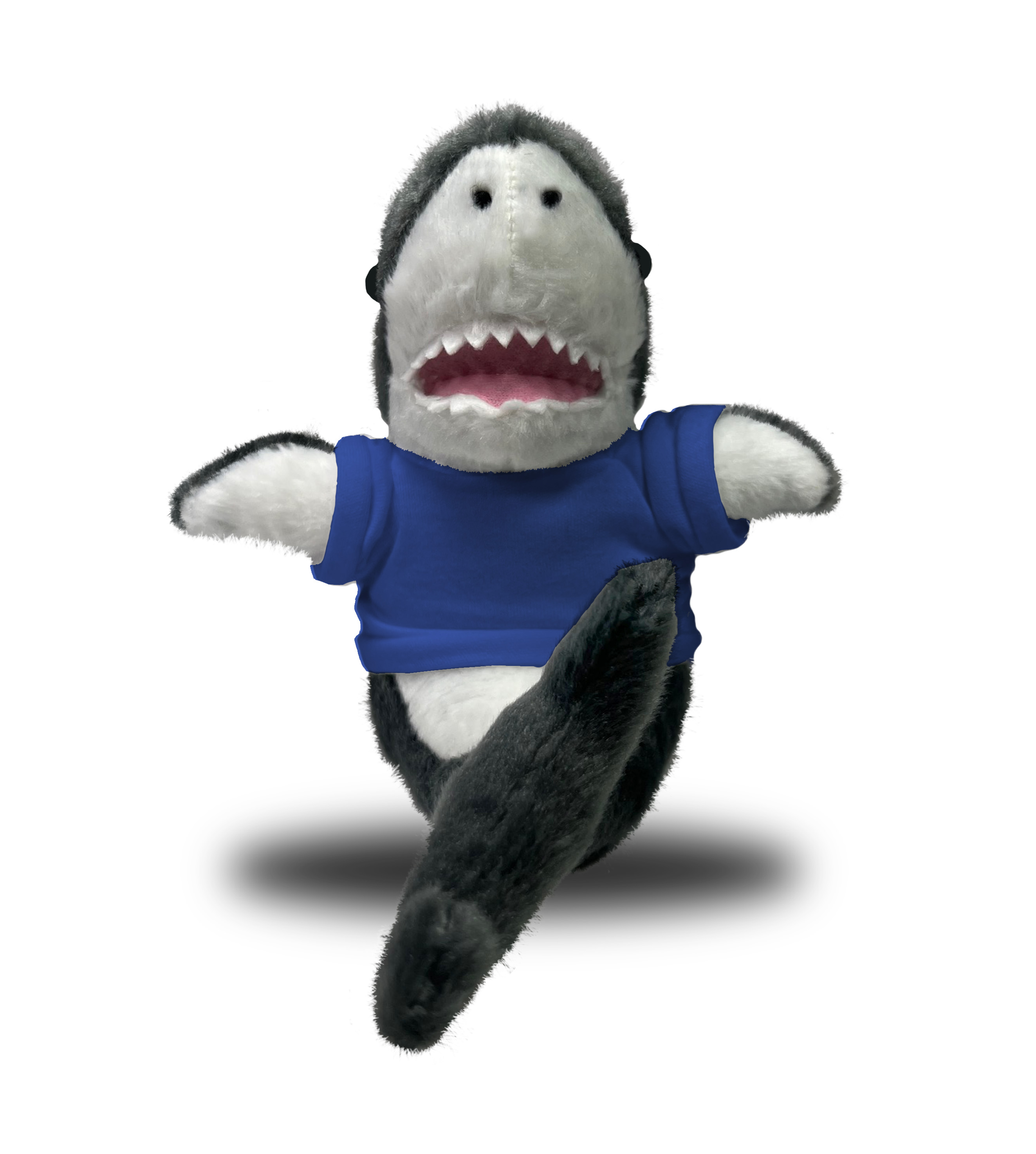 Plush Sitting Great White Shark 4
