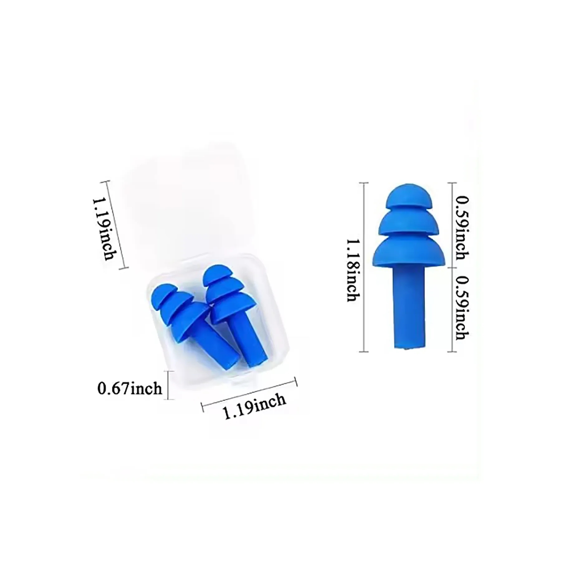 Christmas Tree Swimming Earplugs 14