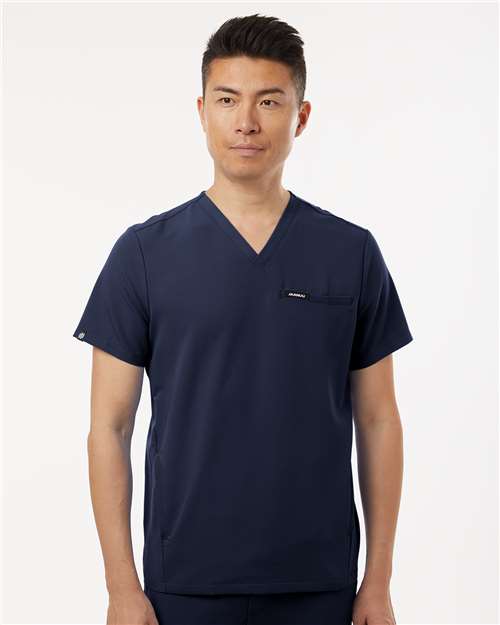 Men's Platt 3-Pocket Scrub V-Neck Top - M10002 6