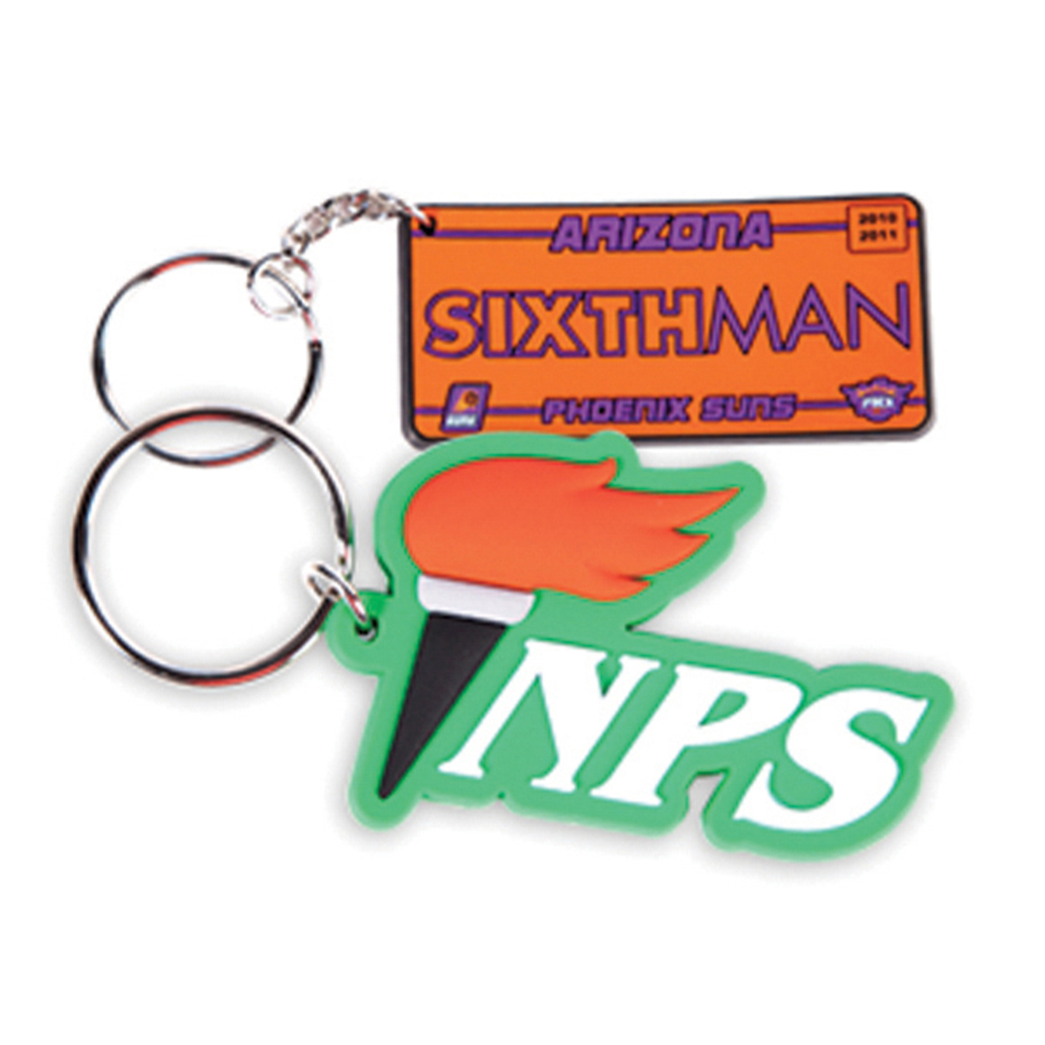 4" Keychain - 3D PVC 1