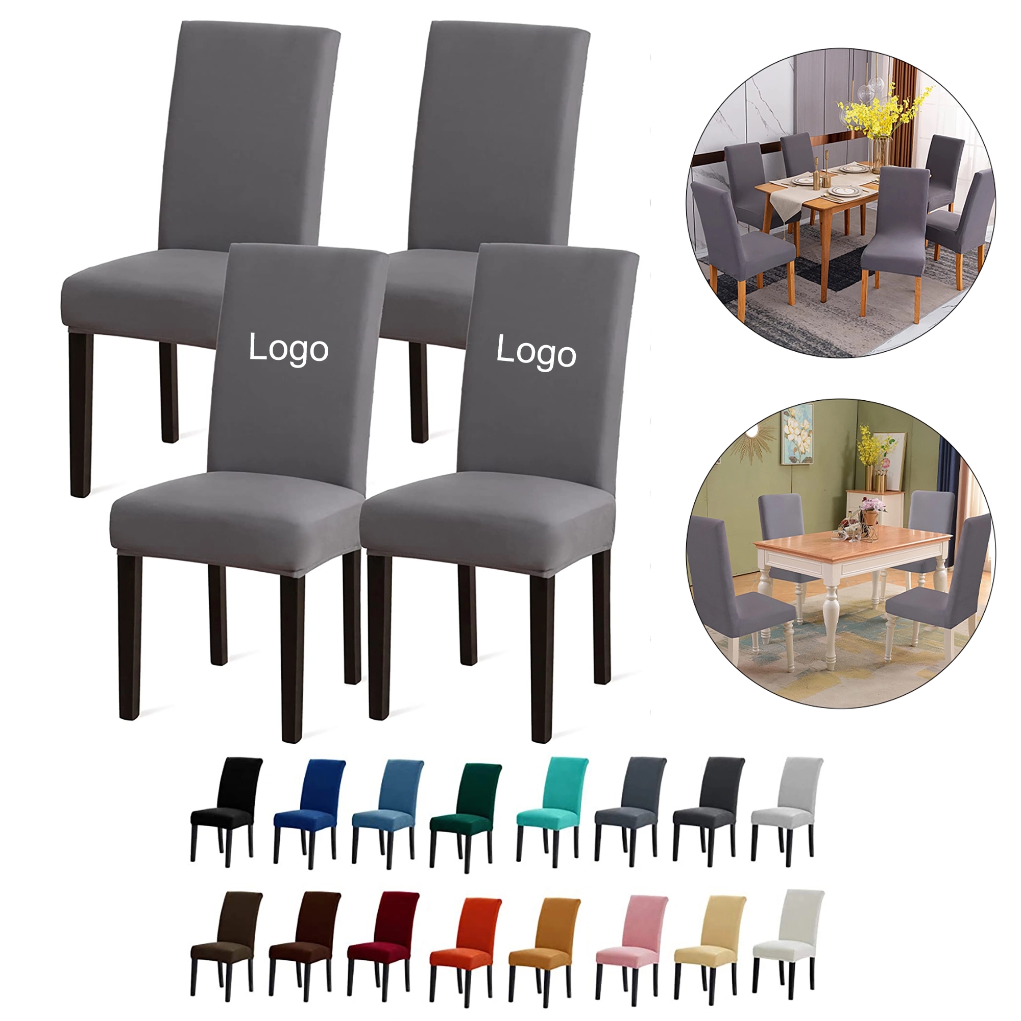 Dining Stretch Chair Covers 2