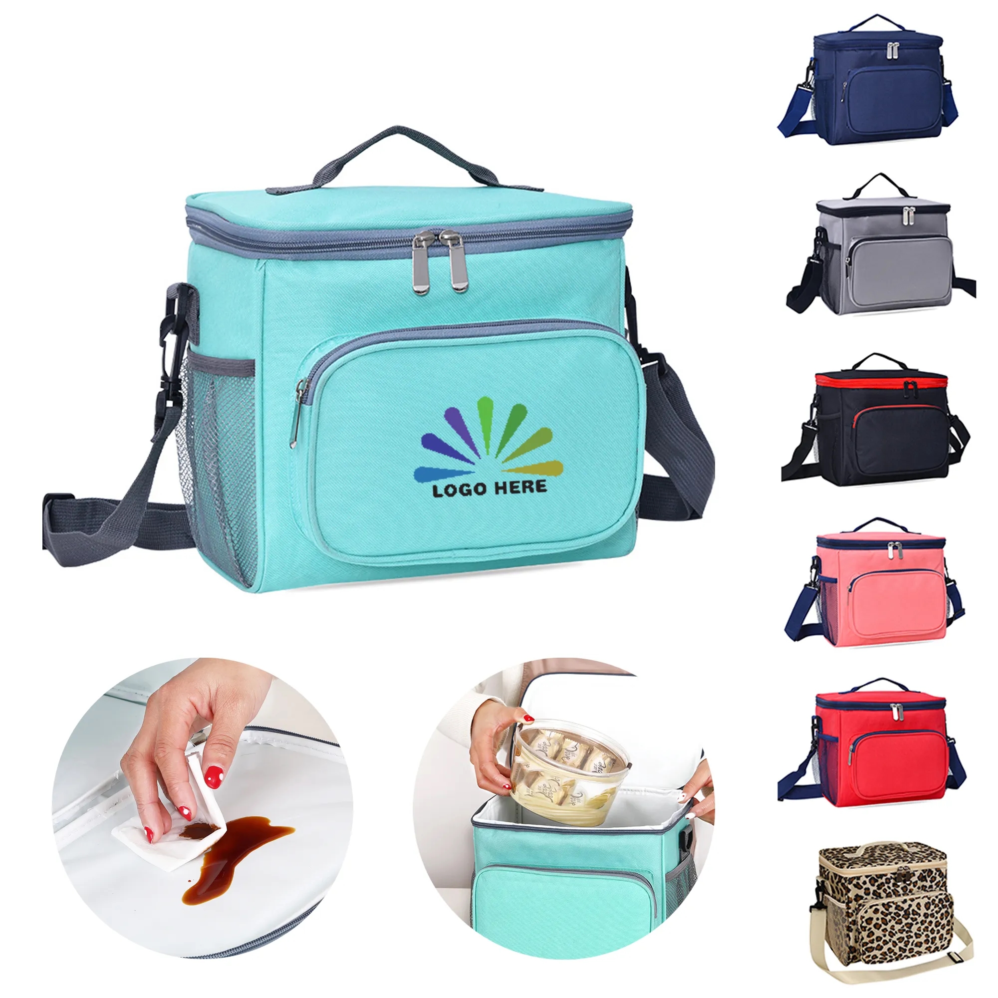 Insulated Lunch bag Soft Cooler Tote 1