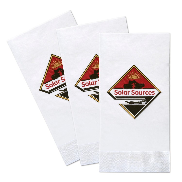 2-Ply, White, Facial-grade Dinner Napkin 1