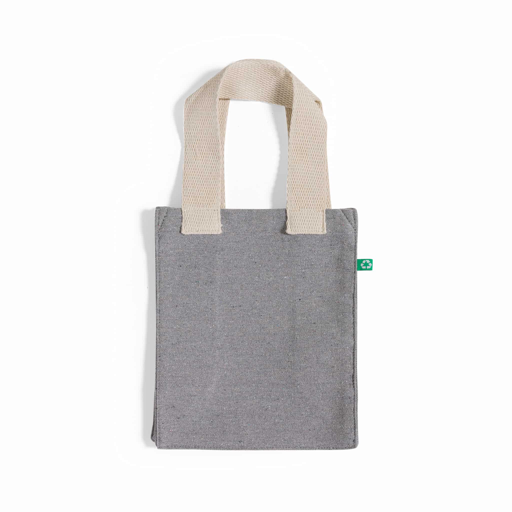 Recycled Canvas Trendy Book Tote Bag 20