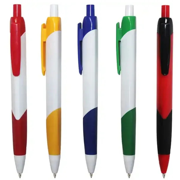 Colored Triangle Plastic Ballpoint Pen 3