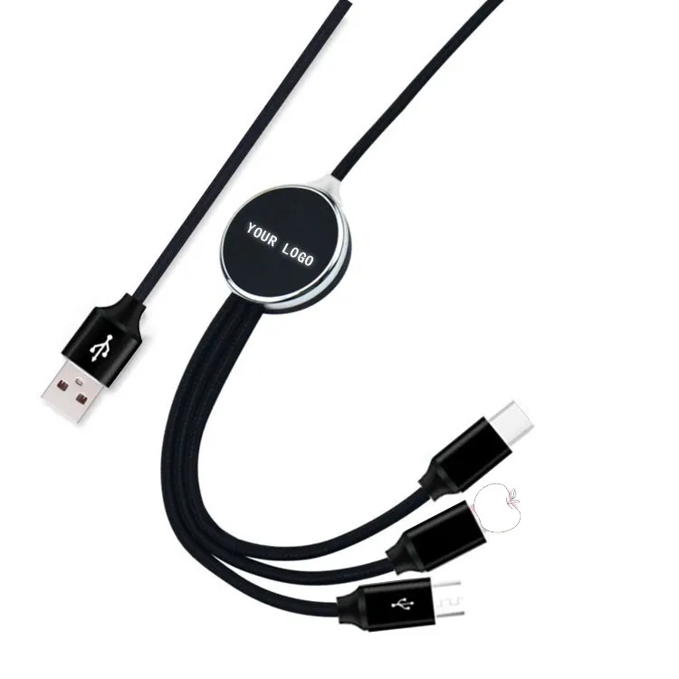 Light Up 3 in 1 Charging Cable 3