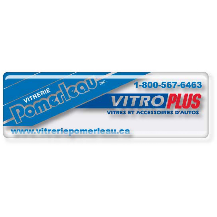 Custom Screen-Printed Clear Domed Decal (Up to 6 Sq. Inch)