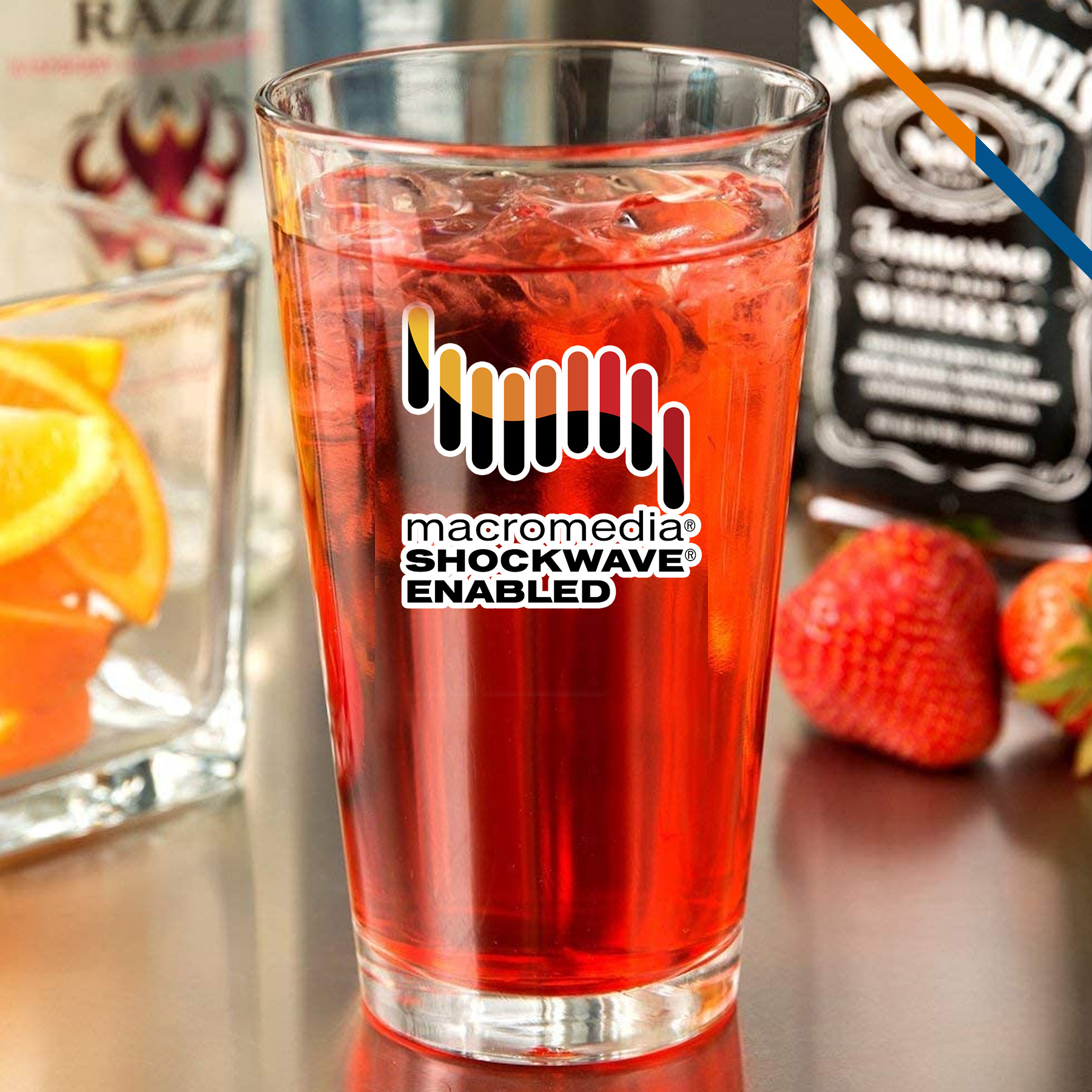 Elvira Pint Glasses - 16 OZ. 3
