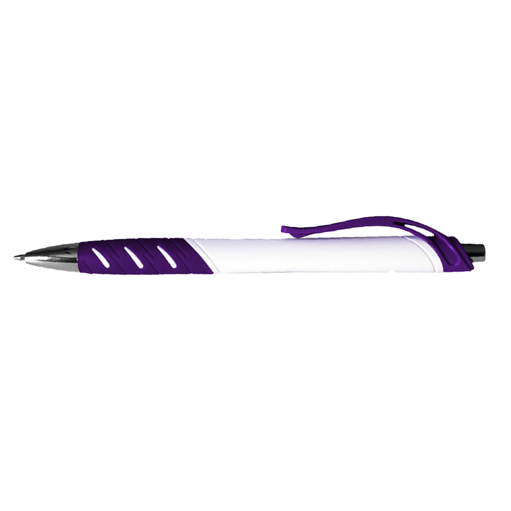 White Allure Grip Pen 11