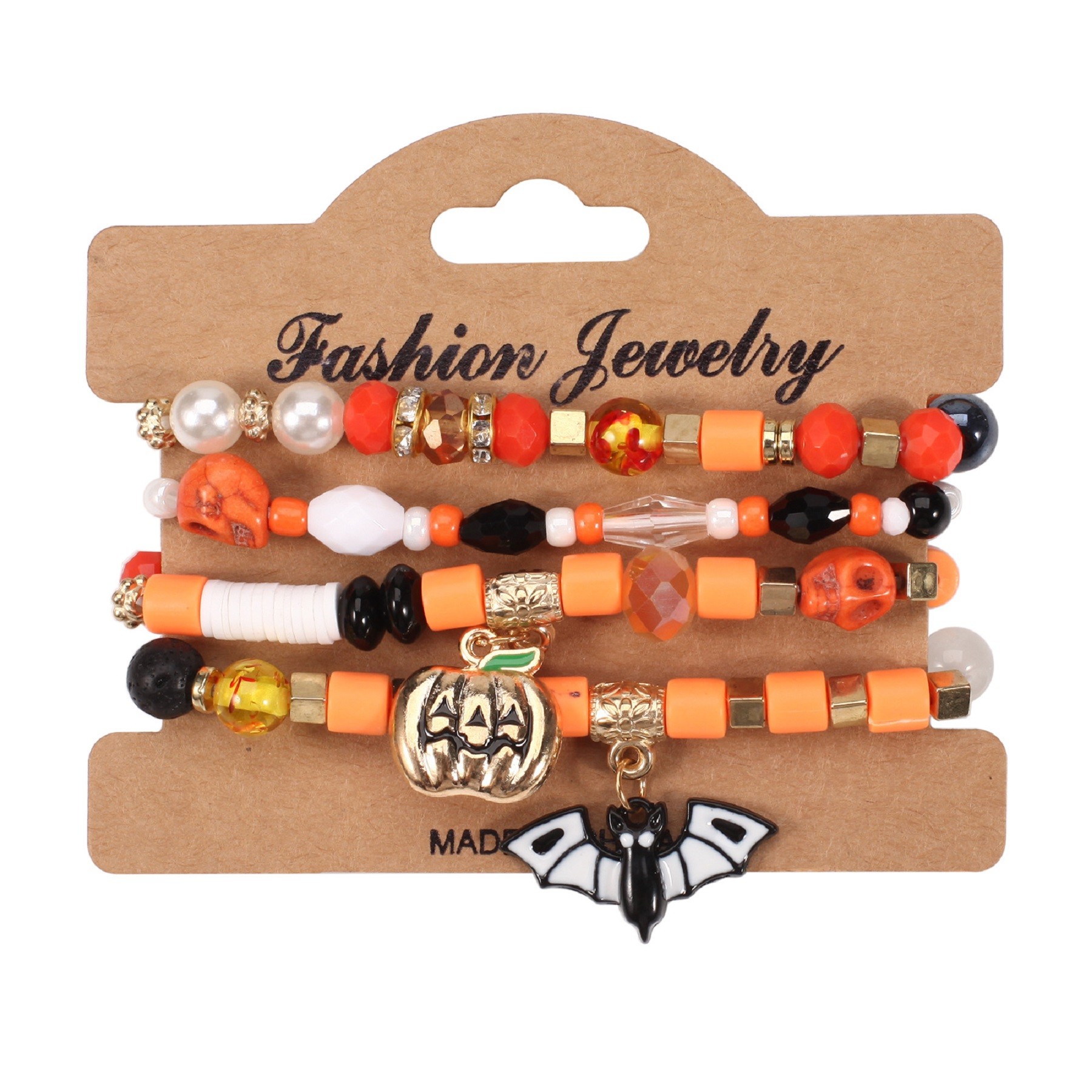 Bohemian Bracelets Stretch Multilayer Colorful Beads Bracelet With Charm Jewelry 4