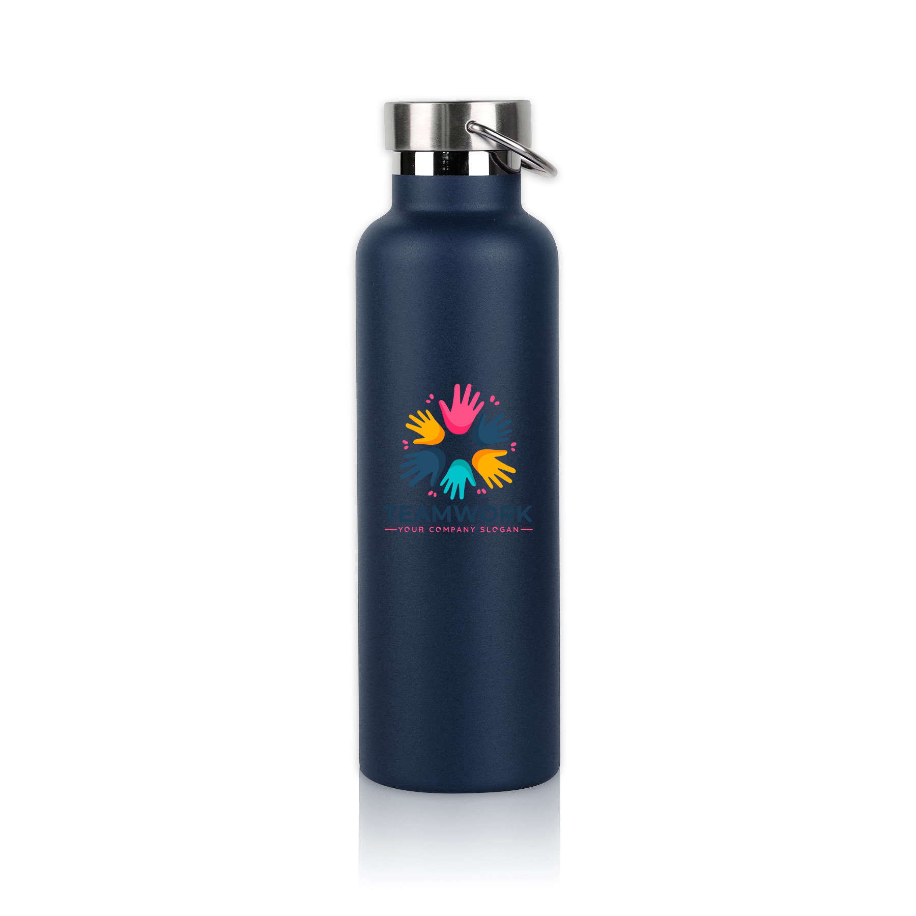 25 Oz Insulated Stainless Steel Sport Water Bottle Tumbler, custom water bottle with logo imprint 3