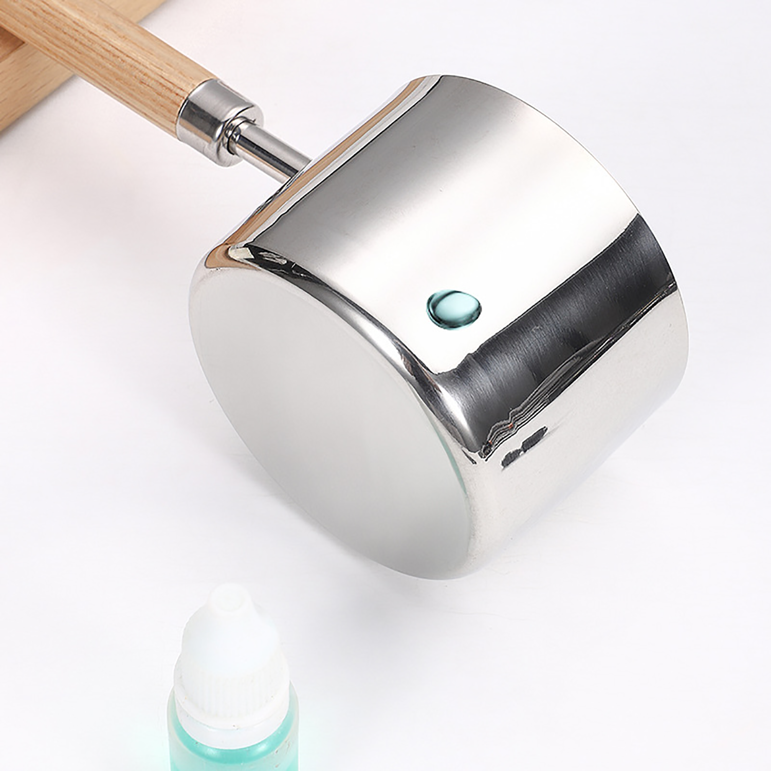 Stainless steel sauce spoon 5
