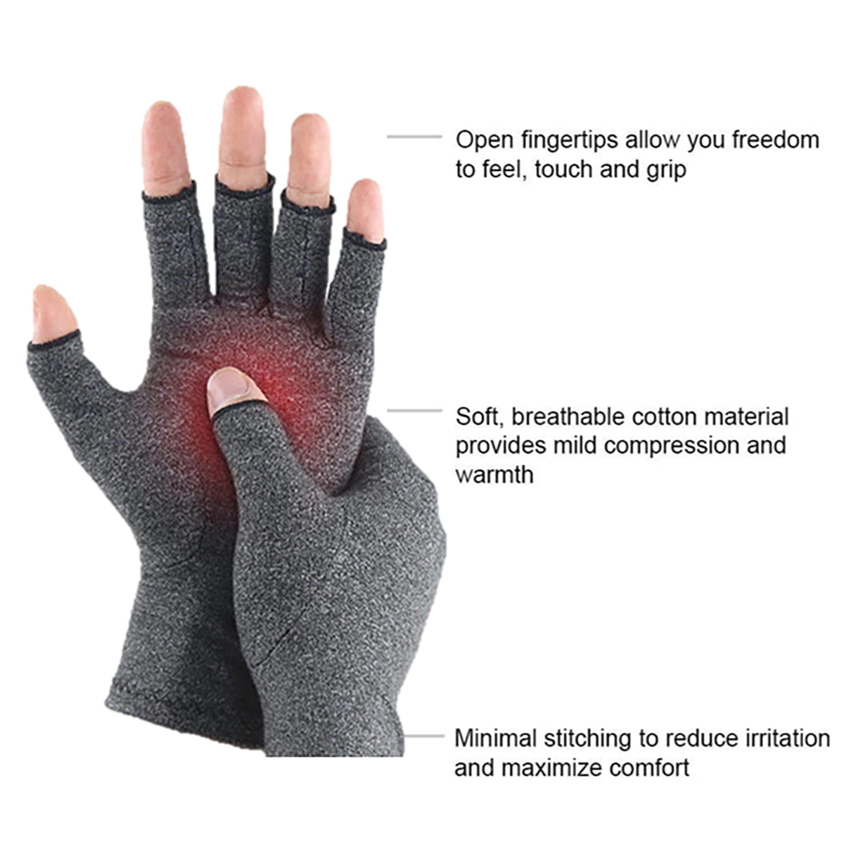 Arthritis Compression Joint Relief Gloves 3