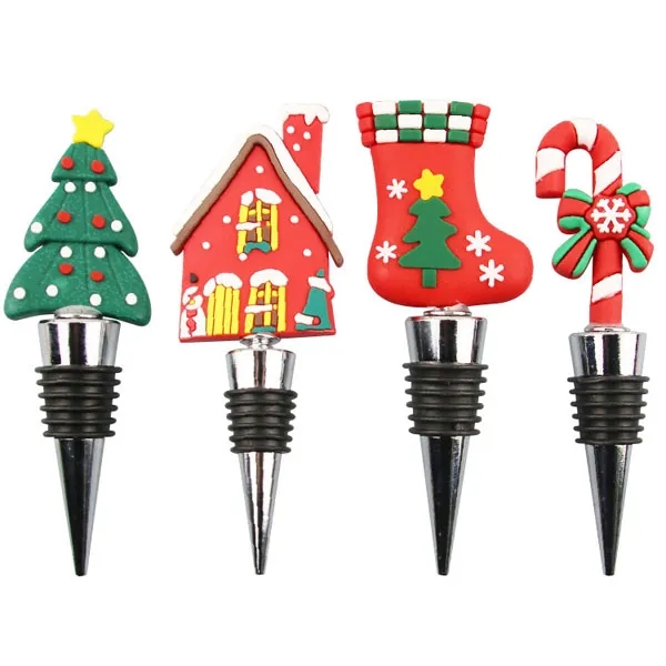 Christmas Wine Bottle Stoppers 3