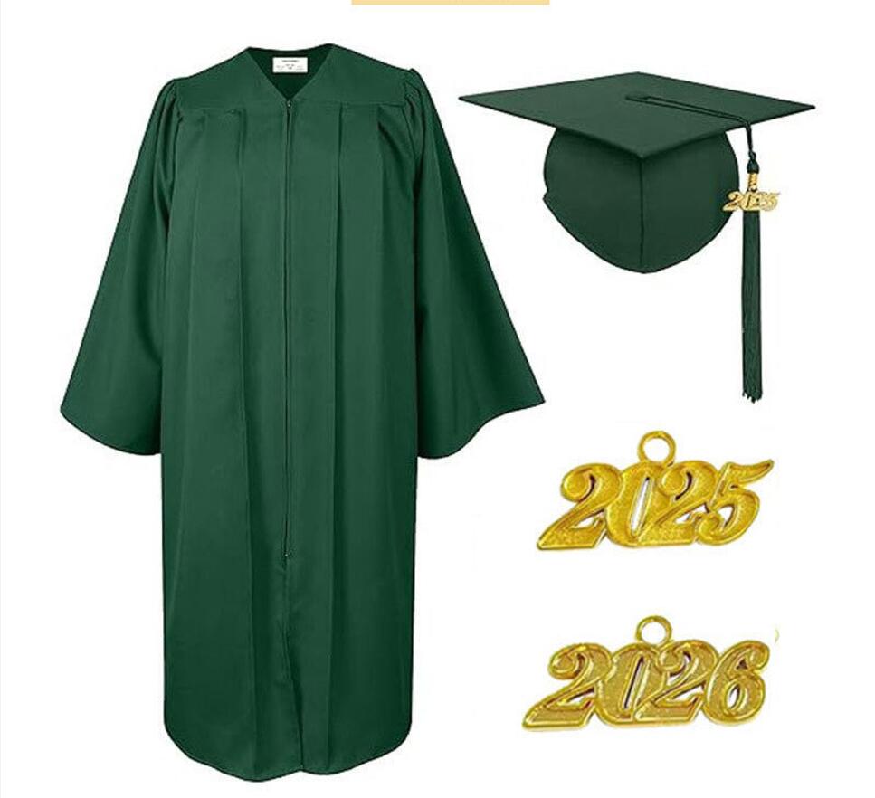 Graduation Gown with Cap and Tassel Set 3