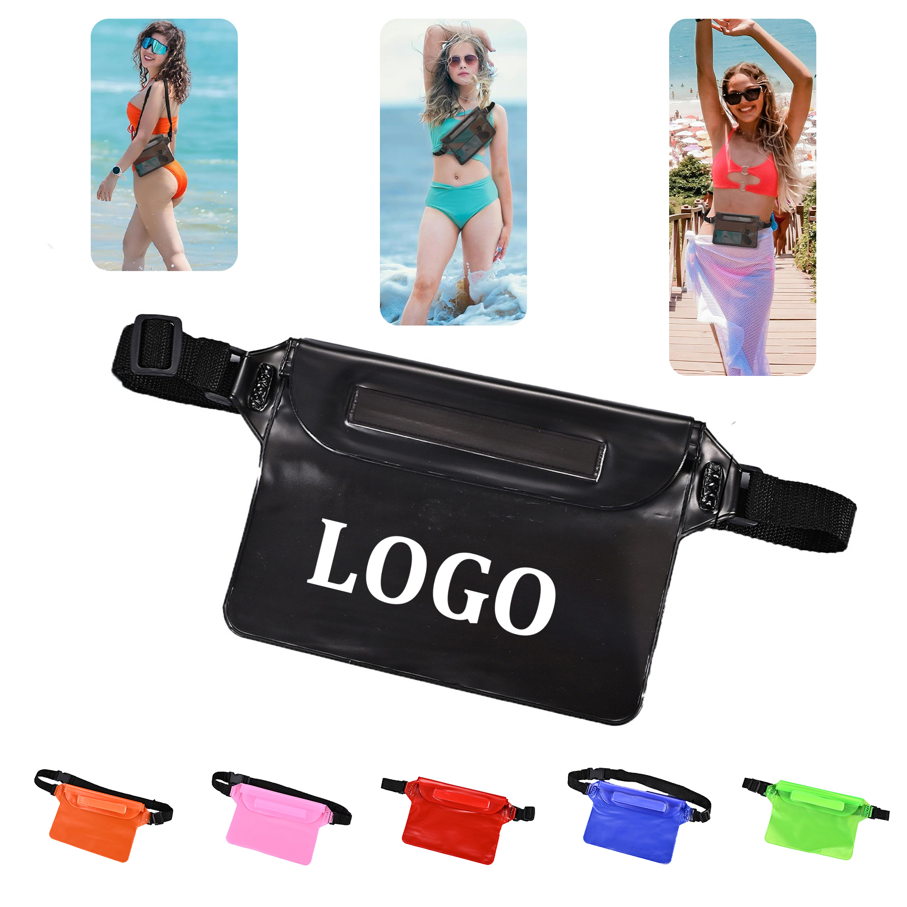 Waterproof Pouch with Waist Strap 7