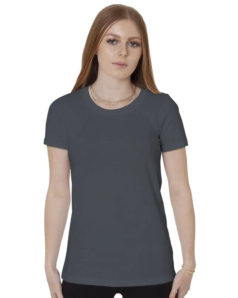 Women's Fine Jersey Crew 2