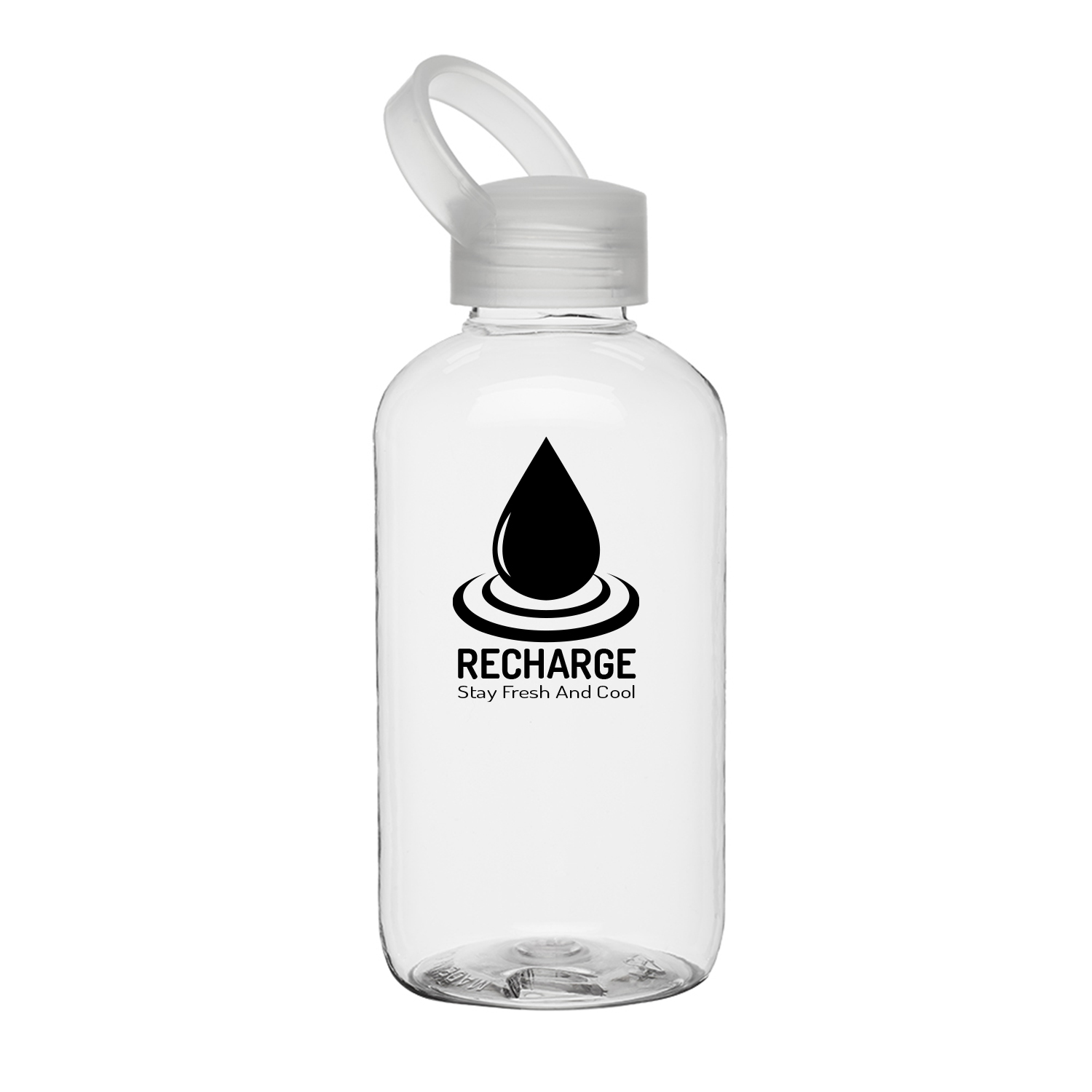 20 oz. Dulce Sports Water Bottle (1 Color Imprint) 4