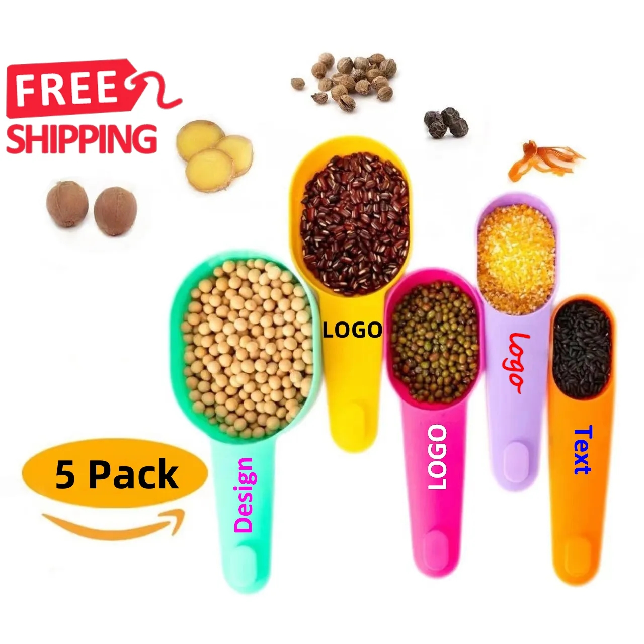 Wholesale Food Grade Nesting Measuring Cups Set 3