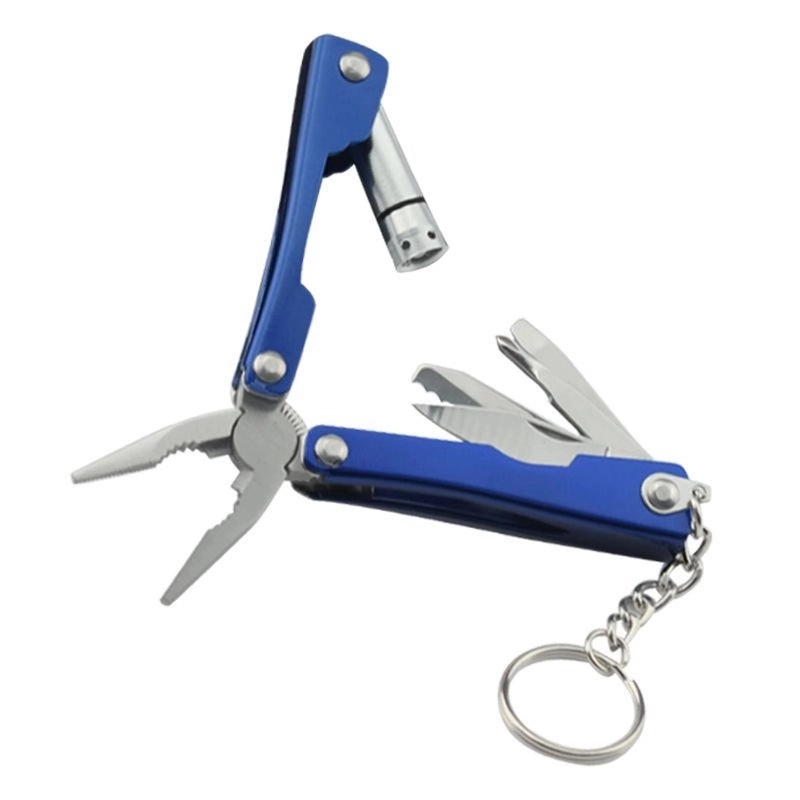 Multi-function Folding Tools Keychain 6