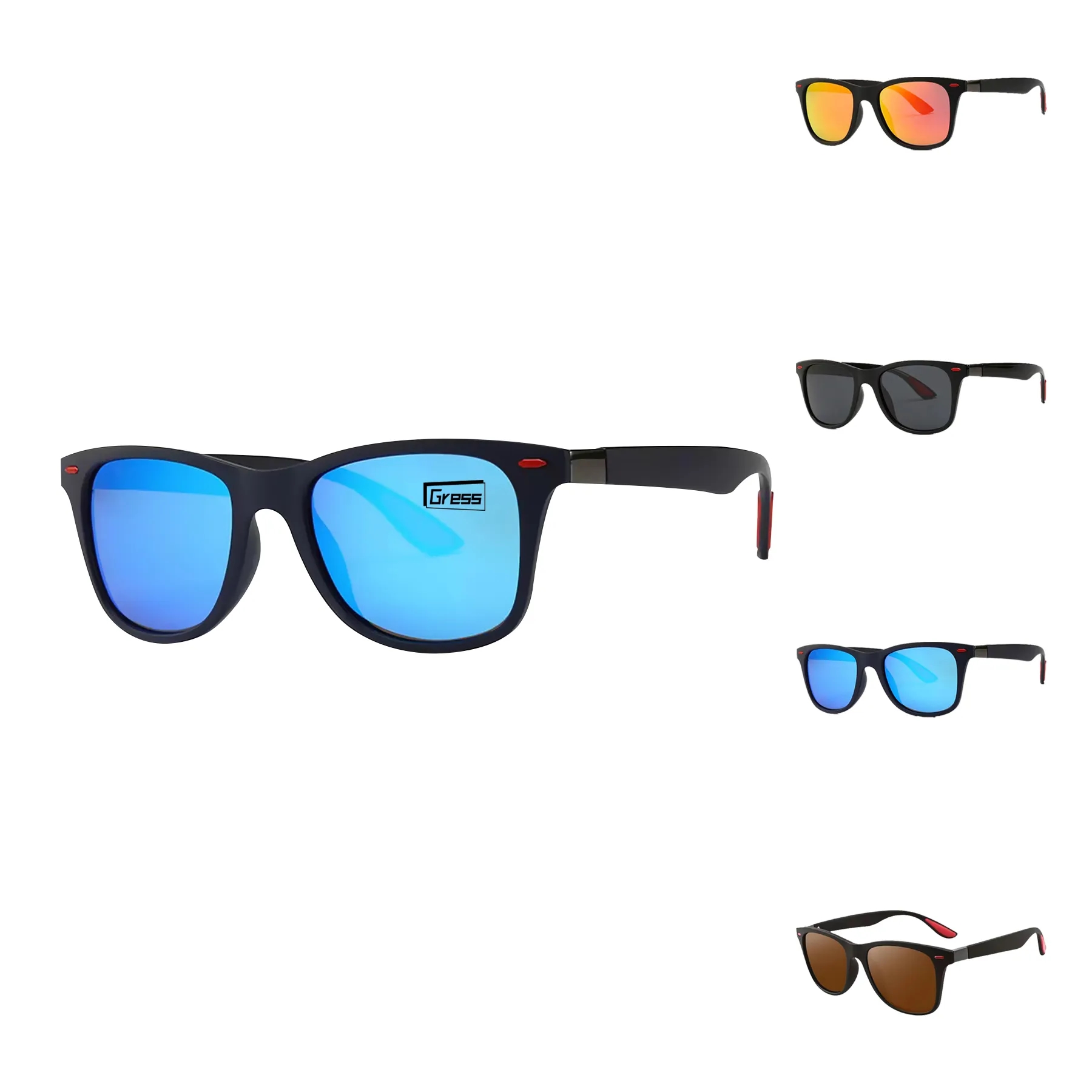 Polarized Retro Sunglasses UV400 Protection 6