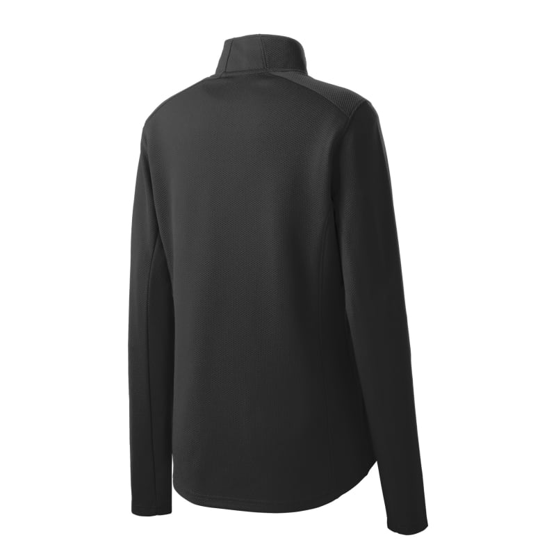 Sport-Tek Women's Sport-Wick Textured 1/4-Zip Pullover. 21