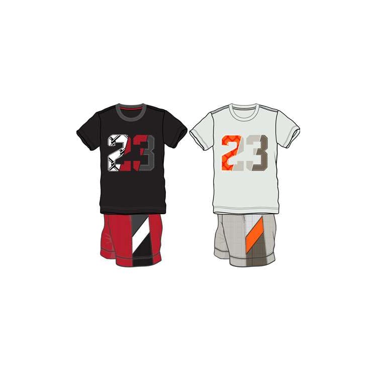 Boys 2 Pc Knit Short Sets - Size 12-24M Assorted 3