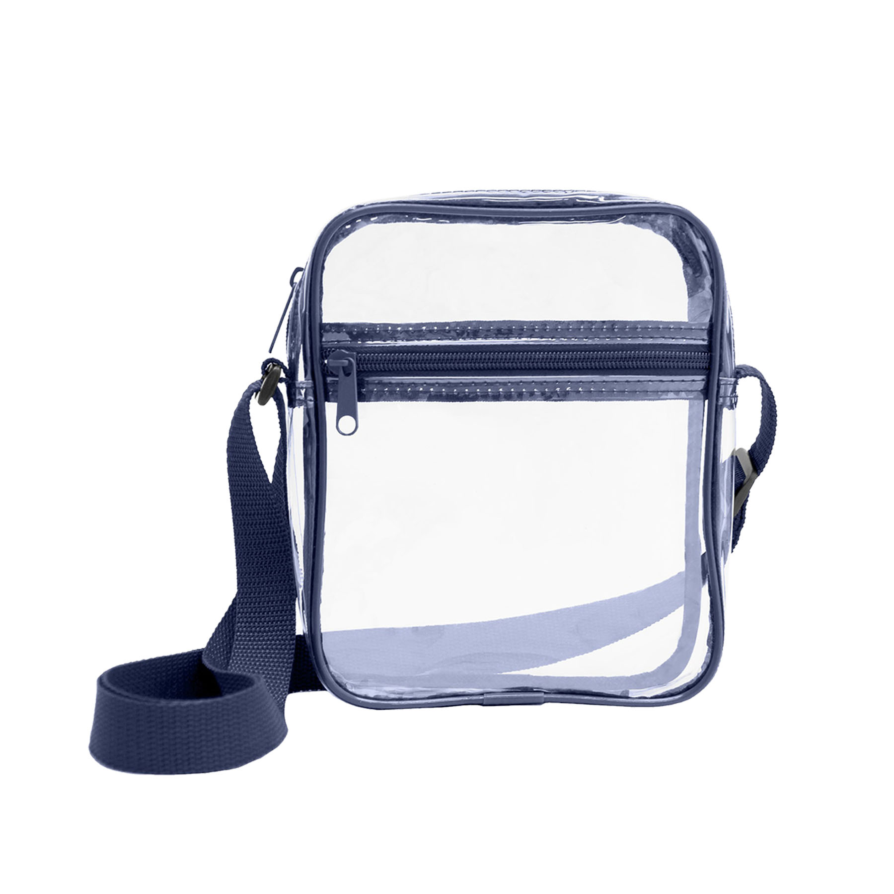 Clear PVC Crossbody Shoulder Bag 7