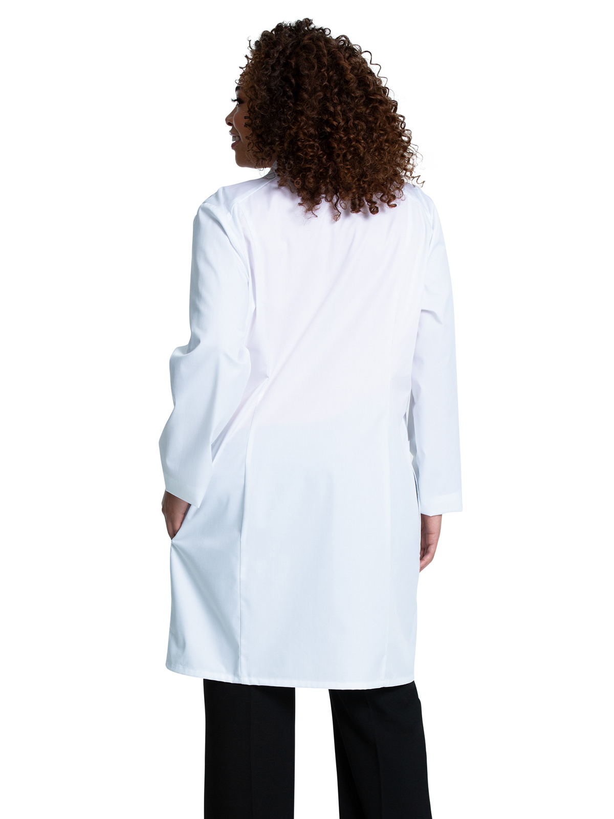 Cherokee - Project Lab - Women's Three-Pocket 37" Full-Length Lab Coat 3