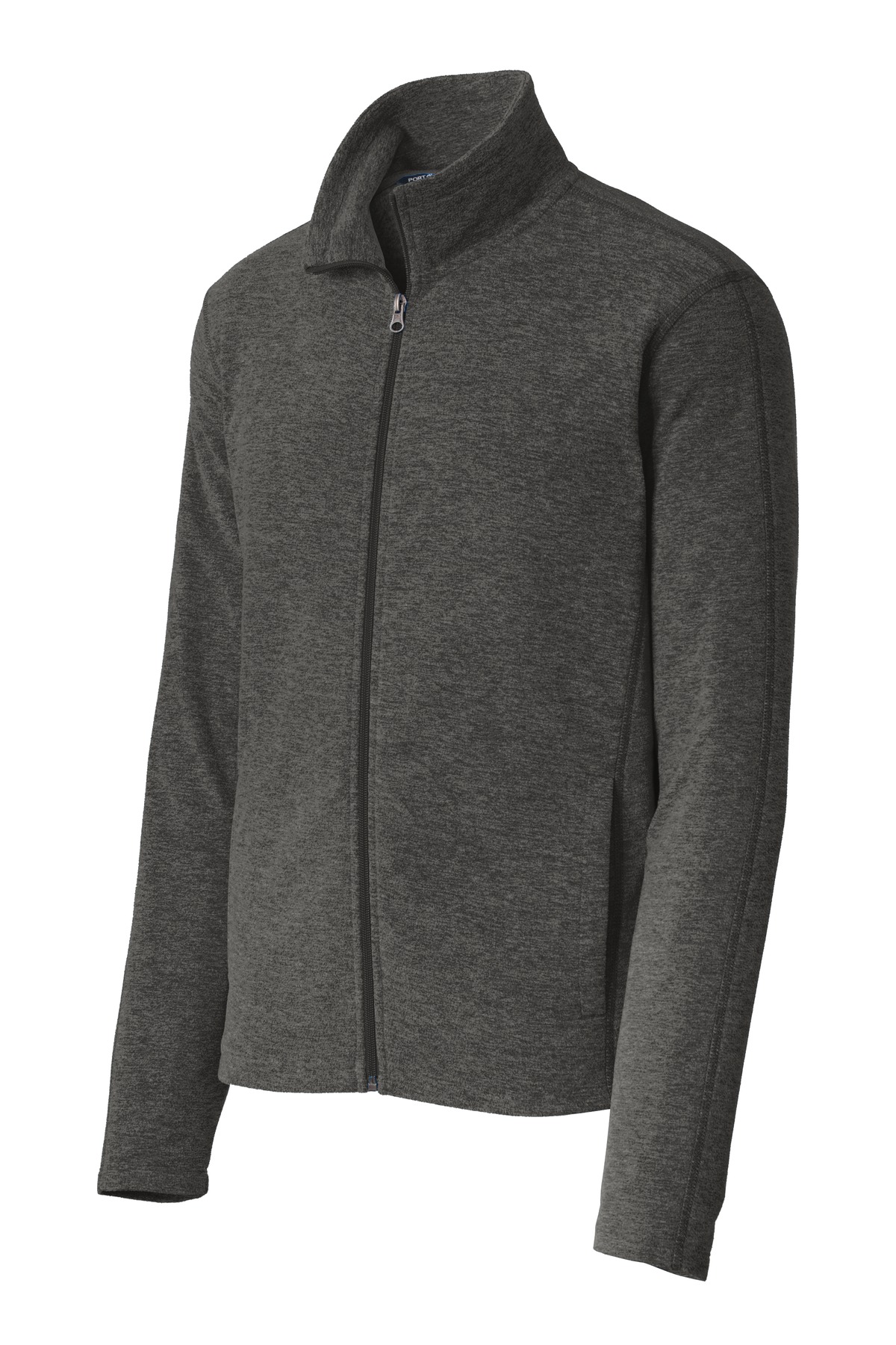 Heather Microfleece Full-Zip Jacket