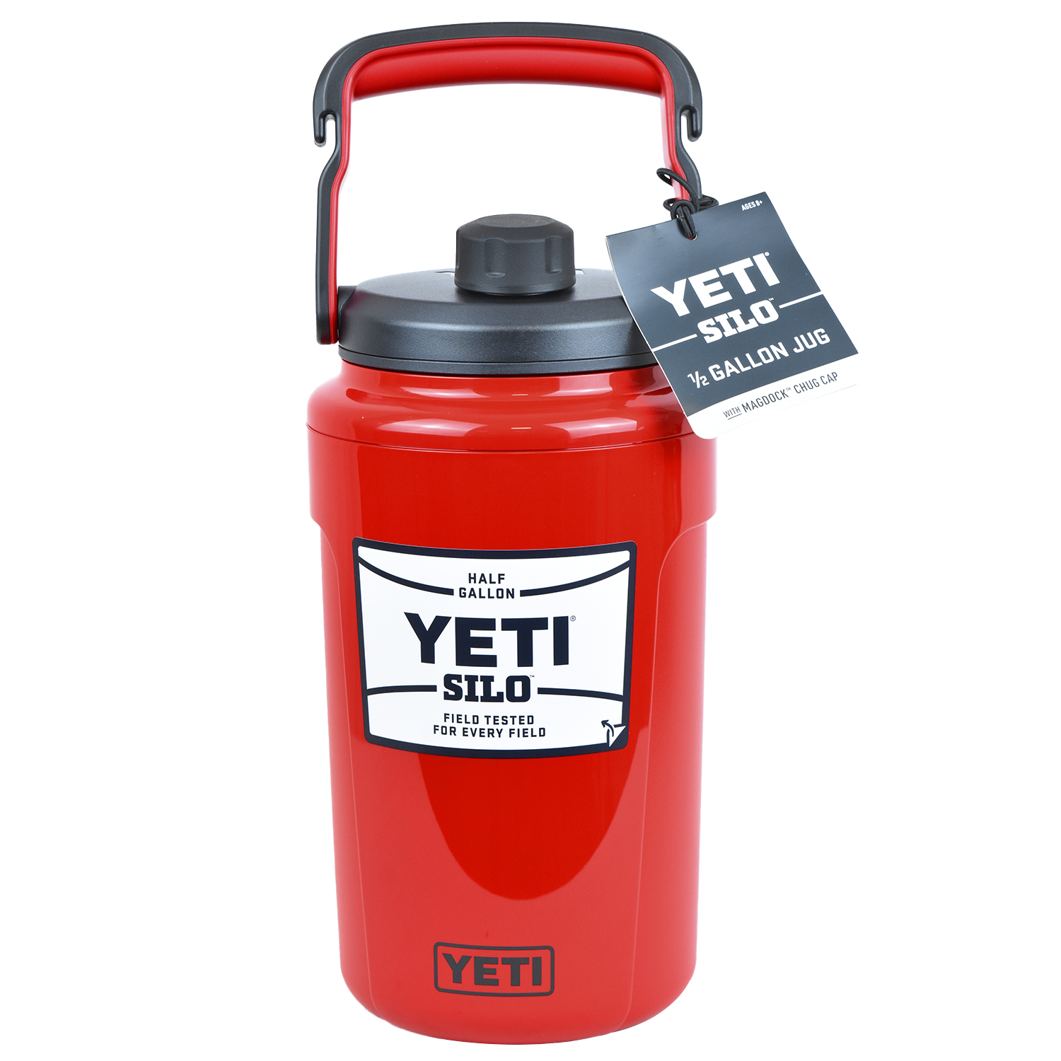 YETI® Silo™ Stainless Steel Insulated Half Gallon Jug w/ MagDock™ Chug Cap 4