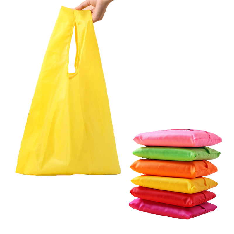 190T Polyester Foldable Shopping Tote 1